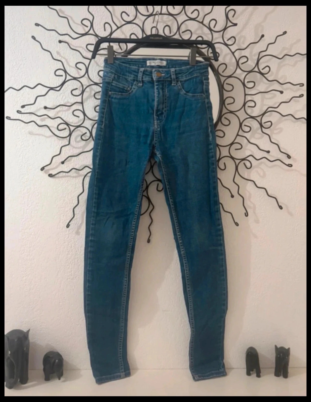 Jean Skinny Bleu Denim Pull & Bear – Taille 34 (XS)